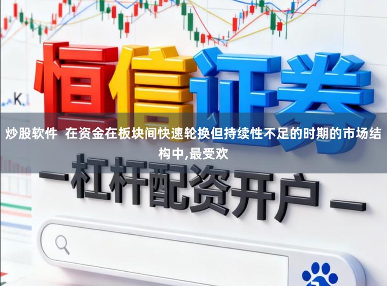 炒股软件  在资金在板块间快速轮换但持续性不足的时期的市场结构中，最受欢