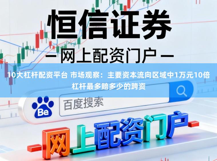 10大杠杆配资平台 市场观察：主要资本流向区域中1万元10倍杠杆最多赔多少的跨资