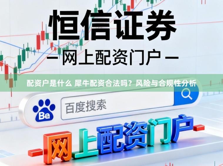 配资户是什么 犀牛配资合法吗？风险与合规性分析